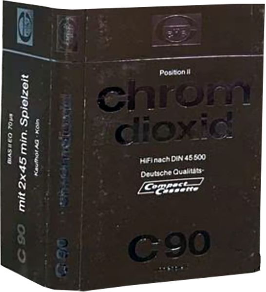 Compact Cassette Elite 90 Type II Chrome 1979 Germany