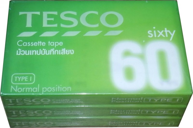 Compact Cassette: Unknown Tesco -  60