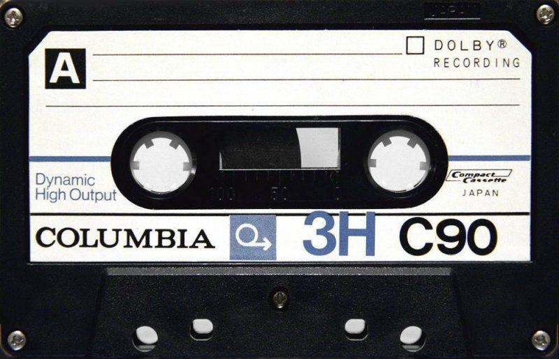 Compact Cassette Columbia 3H 90 Type I Normal 1976 Japan