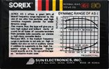 Compact Cassette Sorex AS-I 30 Type I Normal 1985 South Korea