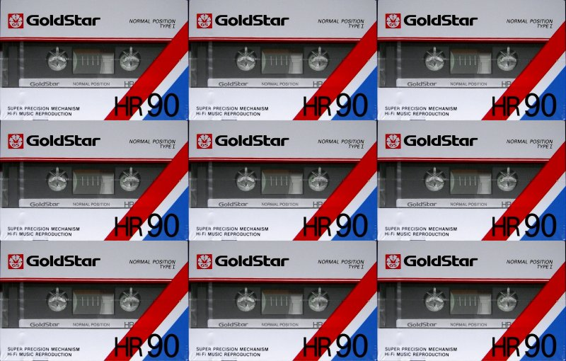 Compact Cassette: GoldStar / LG Goldstar - HR 90