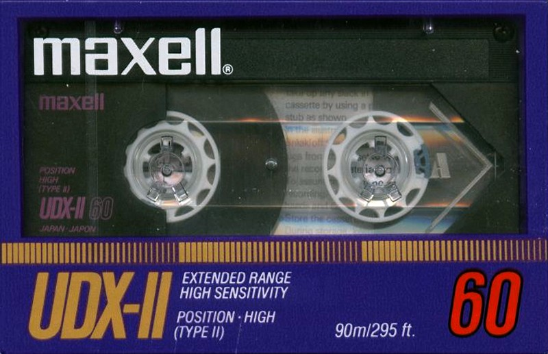 Compact Cassette: Maxell / Hitachi Maxell - UDX-II 60