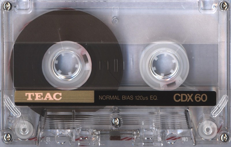 Compact Cassette Teac CDX 60 Type I Normal 1989 Europe