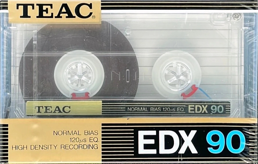 Compact Cassette Teac EDX 90 Type I Normal 1988 Europe