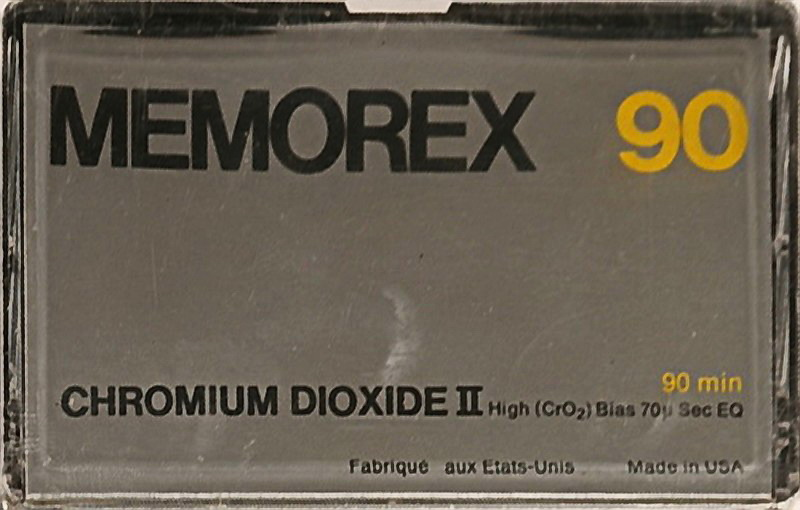 Compact Cassette: Memorex  -  90