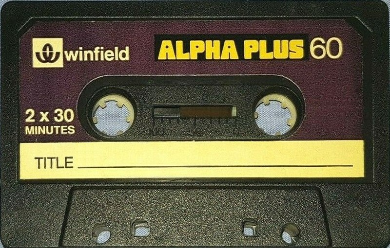 Compact Cassette: Unknown Winfield - Alpha Plus 60