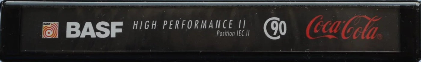 Compact Cassette BASF High Performance II 90 "Modern Art Edition I" Type II Chrome 1995 Europe