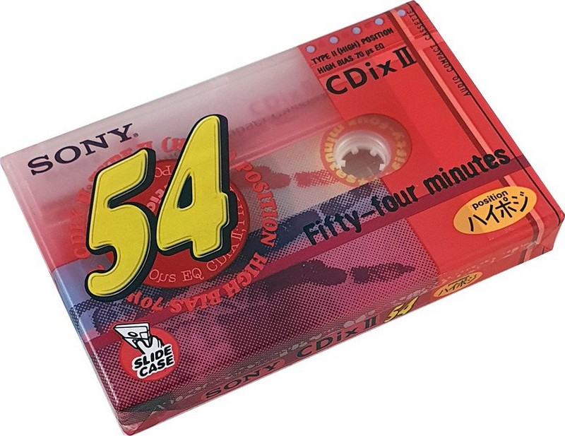 Compact Cassette: Sony  - CDix II 54