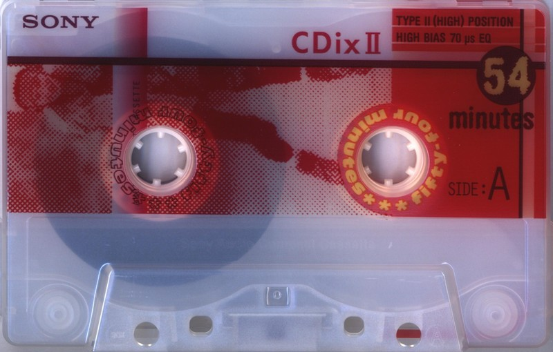 Compact Cassette: Sony  - CDix II 54