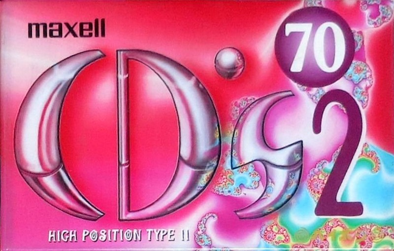 Compact Cassette Maxell CD`s II / CD`s 2 70 "CDS2-70L" Type II Chrome 1997 Japan