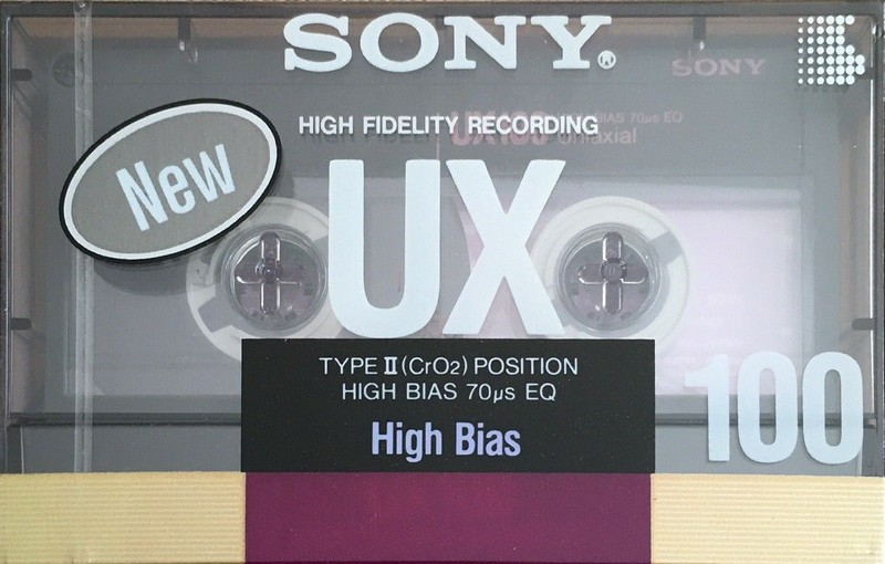 Compact Cassette: Sony  - UX 100