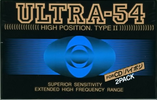 Compact Cassette Ultra-54 54 Type II Chrome Japan