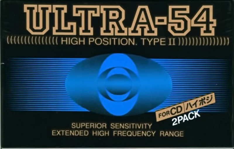 Compact Cassette: Unknown Ultra-54 -  54