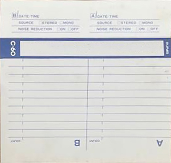 Compact Cassette Rupas C II 60 Type I Normal 1985 Japan