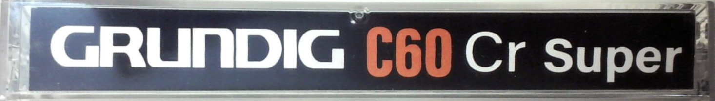 Compact Cassette Grundig Super HiFi Cassette 60 Type II Chrome 1976 Germany