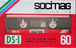 Compact Cassette Socimag DS-I 60 Type I Normal 1984 Europe