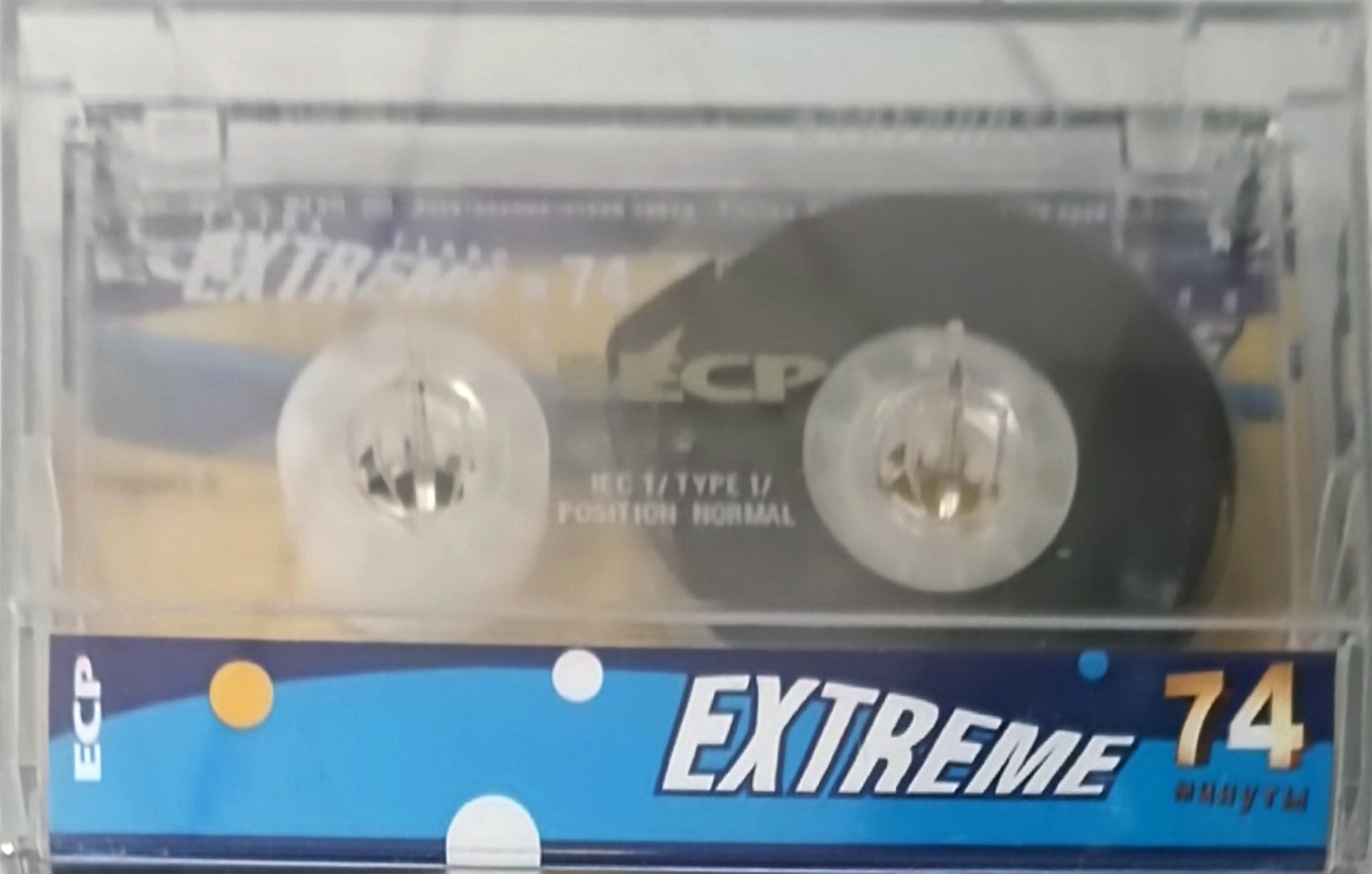 Compact Cassette ECP EF 74 "Extreme" Type I Normal 2005 Russia