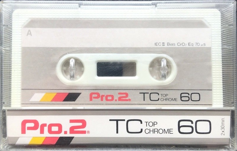 Compact Cassette Pro. 2 60 Type II Chrome