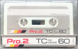 Compact Cassette Pro. 2 60 Type II Chrome