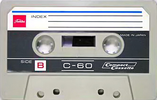 Compact Cassette Toshiba 60 Type I Normal 1969 Japan