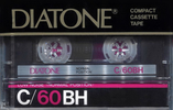 Compact Cassette Diatone BH 60 Type I Normal 1984 Japan