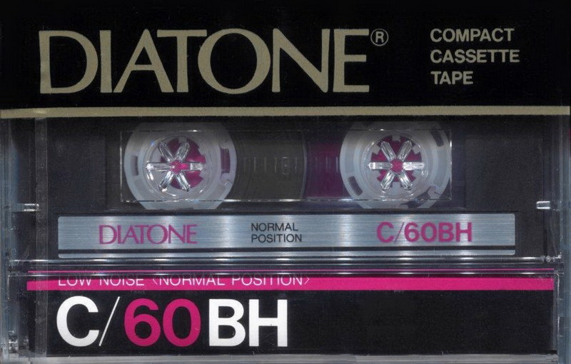 Compact Cassette: Mitsubishi Diatone - BH 60