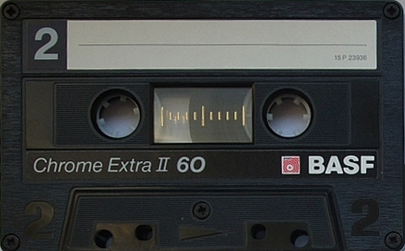 Compact Cassette: BASF  - Chrome Extra II 60