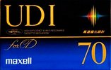 Compact Cassette Maxell UDI / UD1 70 "UD1-70(F)" Type I Normal 1992 Japan