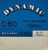 Compact Cassette Dynamic 60 Type I Normal Hong Kong