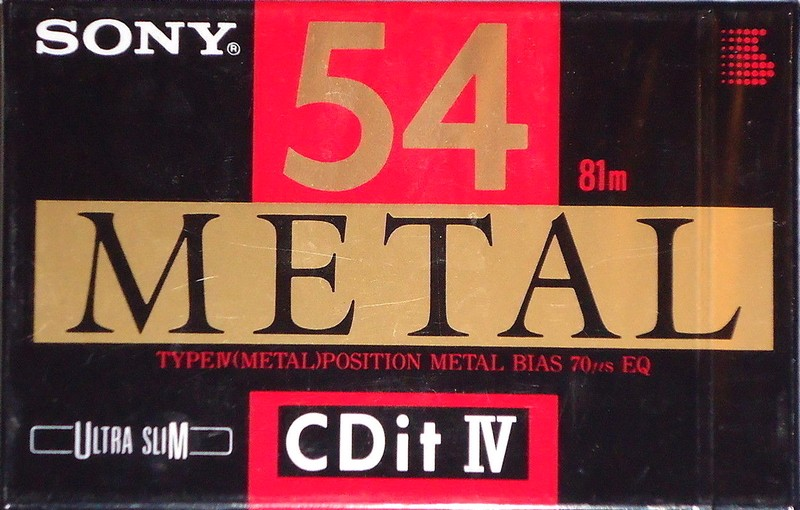 Compact Cassette: Sony  - CDit IV 54