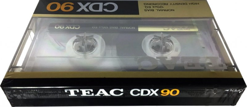 Compact Cassette: GoldStar / LG Teac - CDX 90