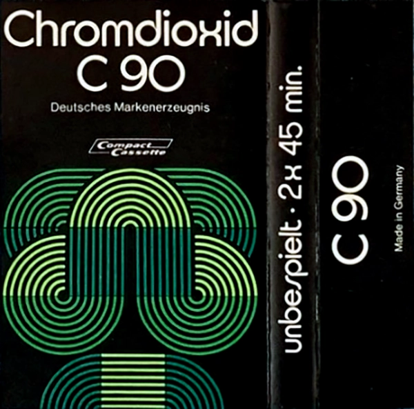 Compact Cassette No Name 90 Type II Chrome Germany