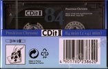 Compact Cassette Sony CDit II 84 Type II Chrome 1994 Europe