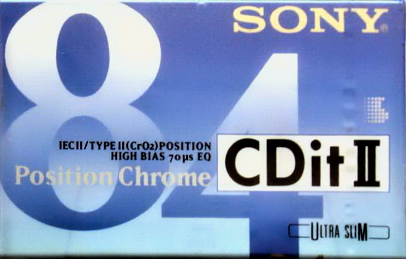 Compact Cassette: Sony  - CDit II 84