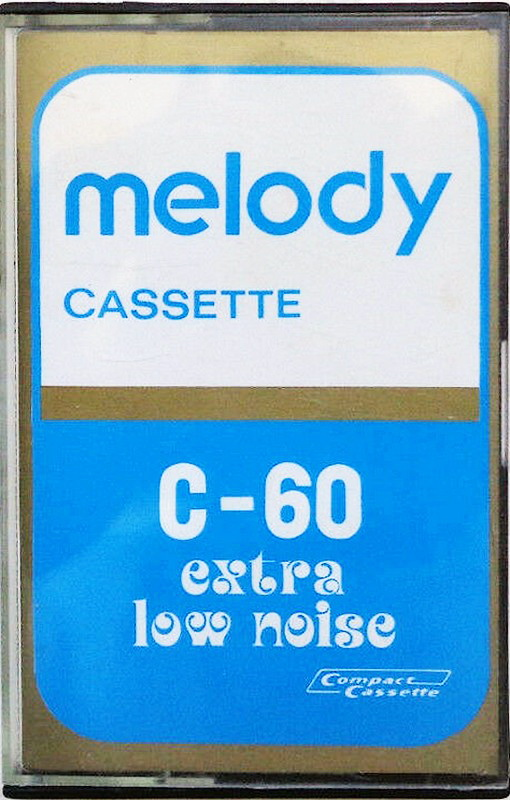 Compact Cassette Melody 60 Type I Normal 1978 France