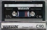 Compact Cassette Watson 90 Type II Chrome 1982 Europe