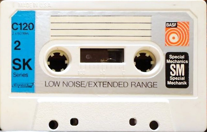 Compact Cassette BASF SK 120 Type I Normal 1973 USA