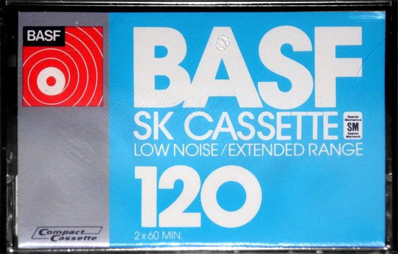Compact Cassette BASF SK 120 Type I Normal 1973 USA