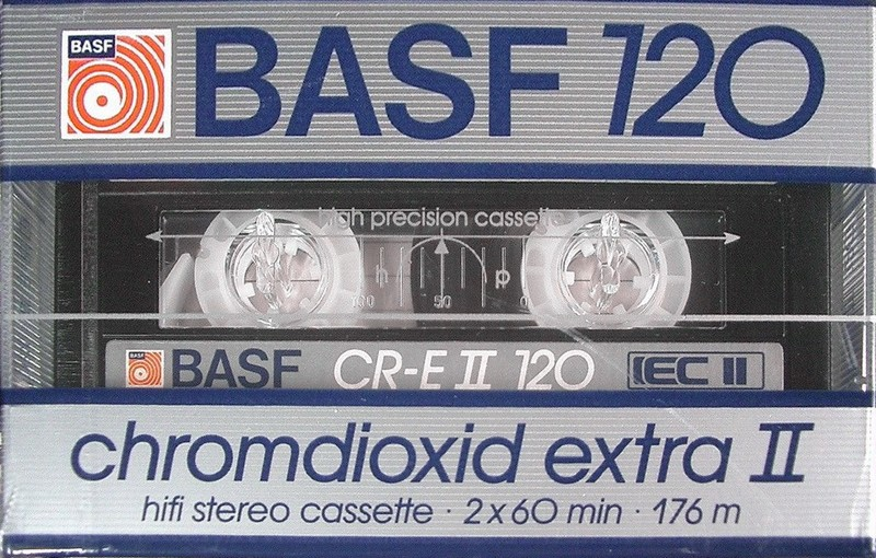 Compact Cassette: BASF  - Chromdioxid Extra II 120