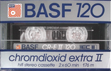 Compact Cassette BASF Chromdioxid Extra II 120 "CR-E II" Type II Chrome 1985 Europe