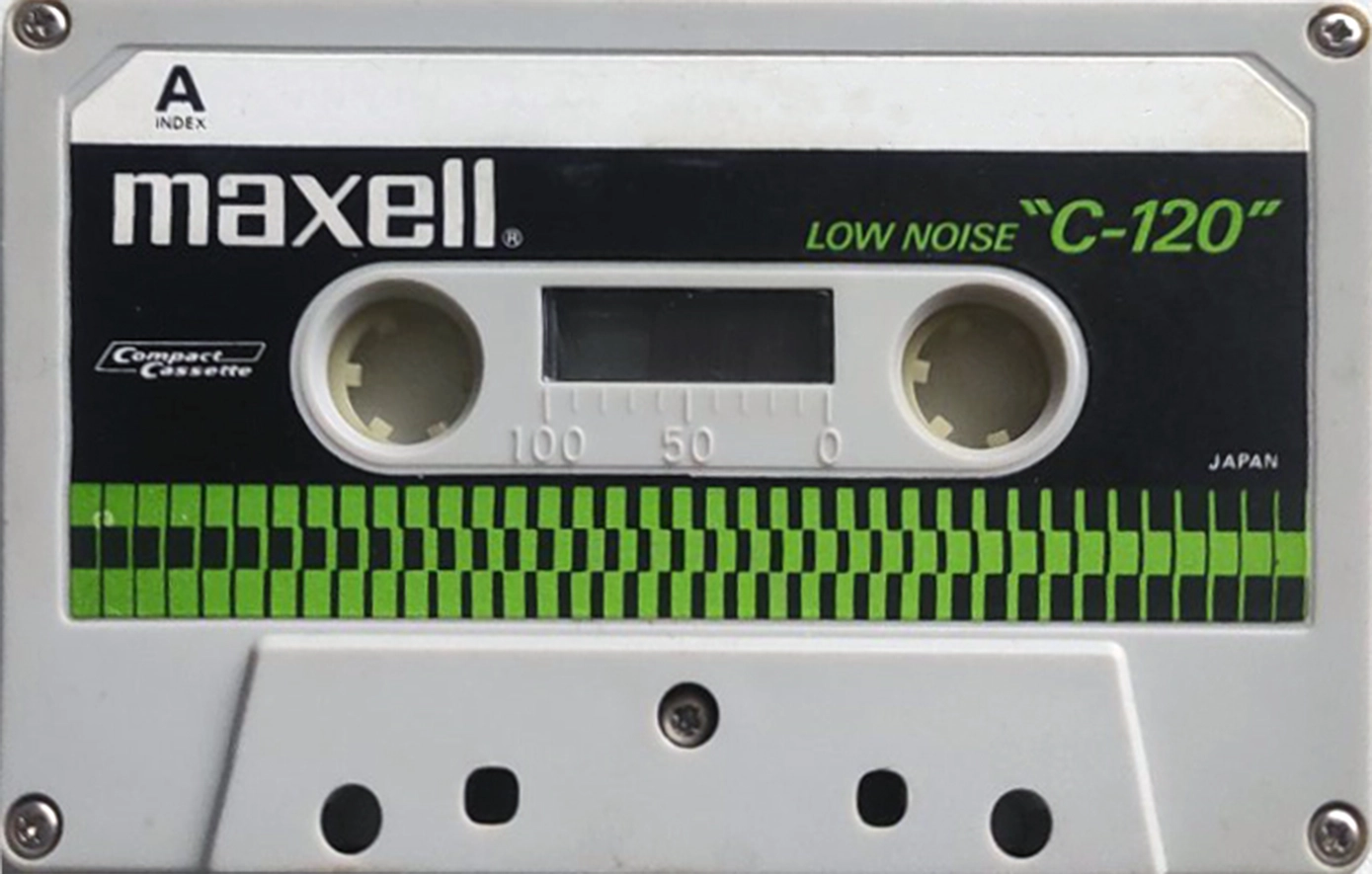 Compact Cassette Maxell 120 Type I Normal 1970 Worldwide