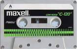 Compact Cassette Maxell 120 Type I Normal 1970 Worldwide