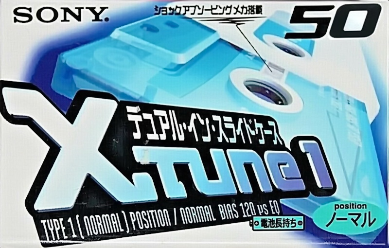 Compact Cassette Sony XI 50 "Xtune C-50X1E" Type I Normal 1998 Japan