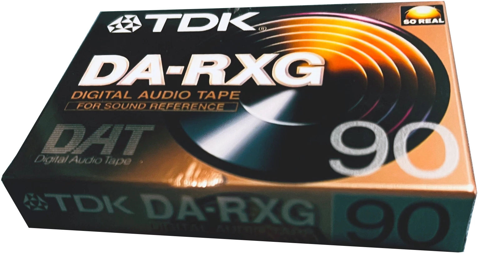 Digital Audio Tape TDK DA-RXG 90 "DA-RXG90EC" Type IV Metal 1996 Europe