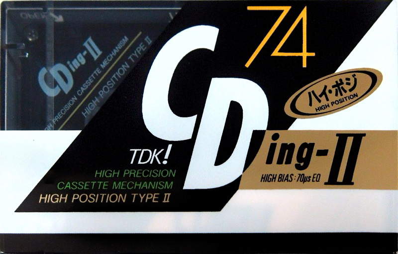 Compact Cassette: TDK  - CDing-II 74