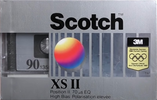 Compact Cassette Scotch XS II 90 Type II Chrome 1988 Worldwide