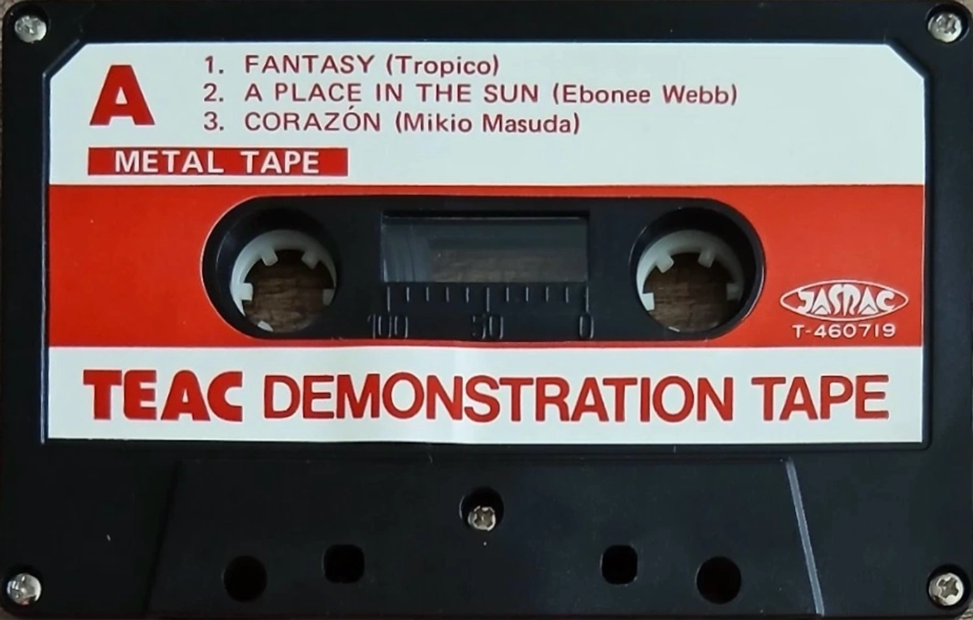Compact Cassette Teac "T-460719" Demonstration Tape Japan