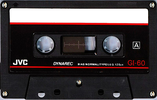 Compact Cassette JVC GI 60 "Dynarec" Type I Normal 1988 North America