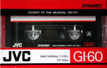 Compact Cassette JVC GI 60 "Dynarec" Type I Normal 1988 North America