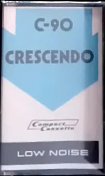 Compact Cassette Crescendo 90 Type I Normal 1981 Hong Kong